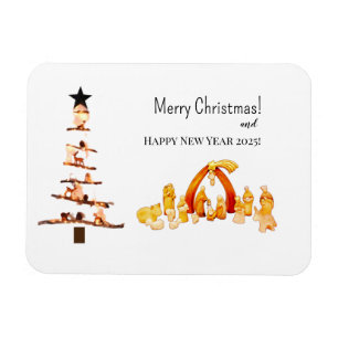 Magnet Flexible Joyeux Noël! Carte