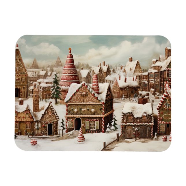 Magnet Flexible Joyeux Noël vintage (Horizontal)