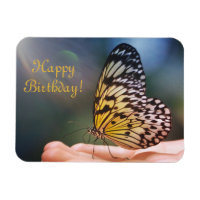 Joyeux papillon amical d'anniversaire