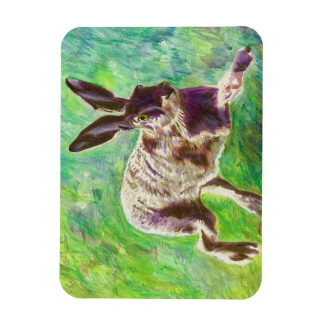 Magnet Flexible Joyful hare 2011 (Vertical)