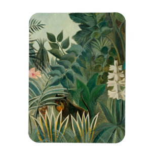 Magnet Flexible Jungle équatoriale, 1909 (huile sur la toile)