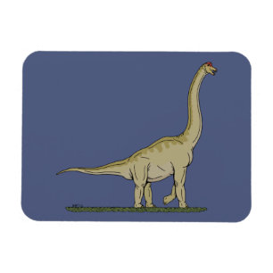 Magnet Flexible Jurassique Dinosaure Brachiosaurus
