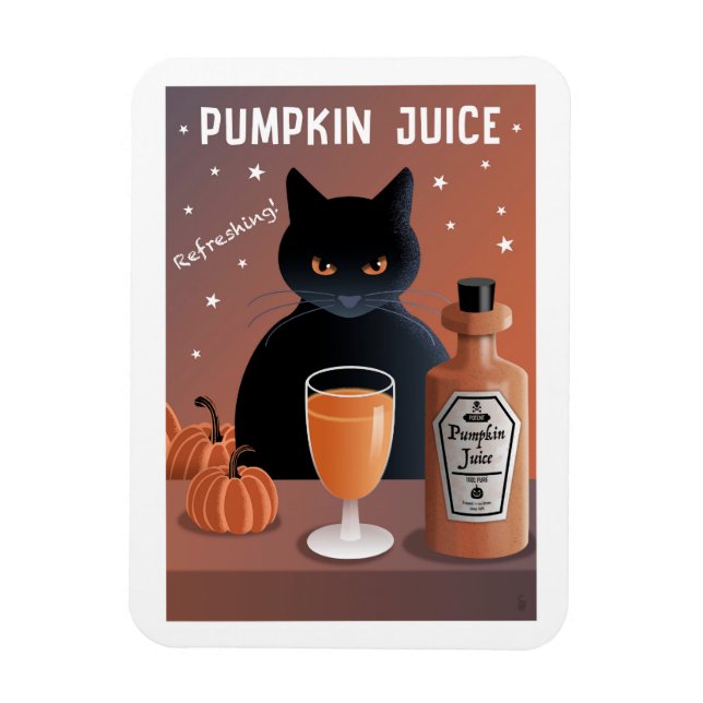 Magnet Flexible Jus de citrouille (Vertical)