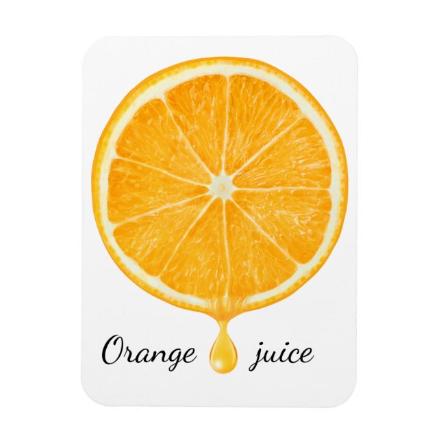 Magnet Flexible Jus d'orange (Vertical)