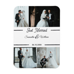 Magnet Flexible Juste marié Custom 4 Mariage photo
