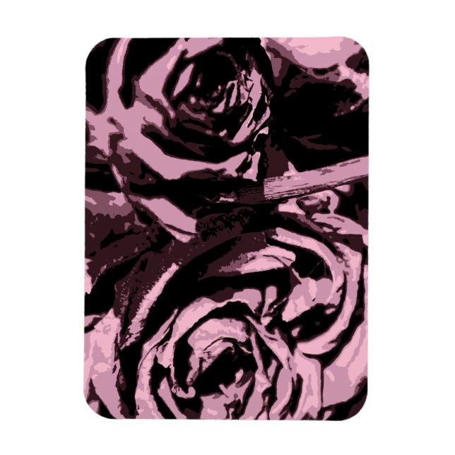 Magnet Flexible Juste quelques roses (Vertical)