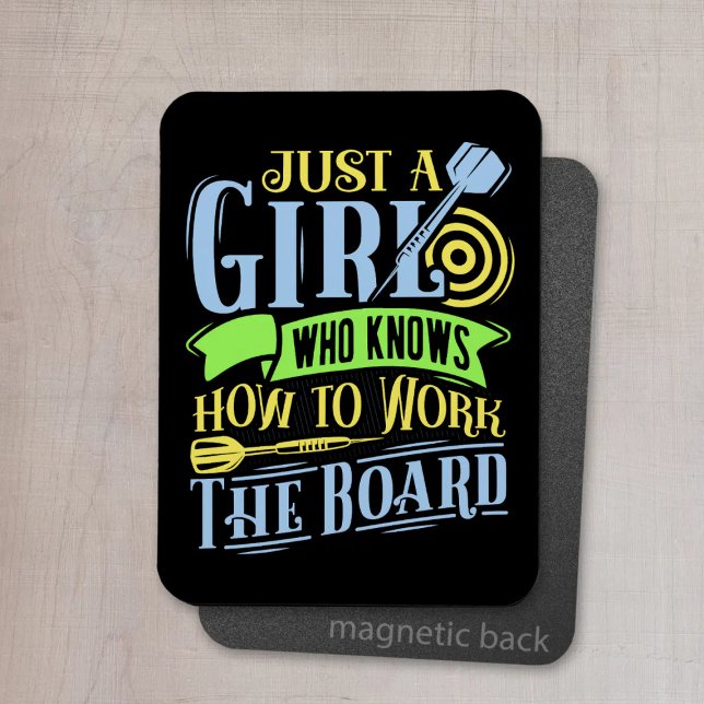 Magnet Flexible Juste une fille qui sait comment travailler le con (Créateur téléchargé)