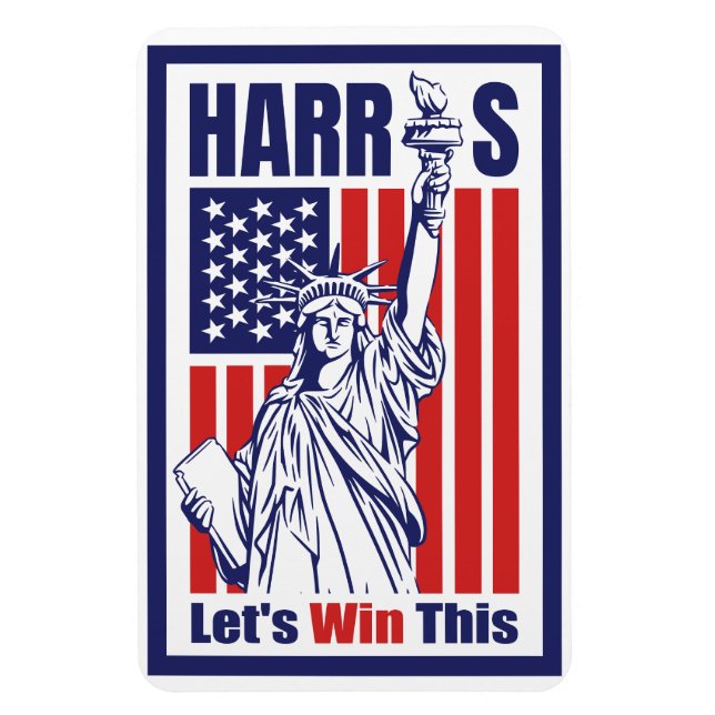 Magnet Flexible Kamala Harris (Vertical)