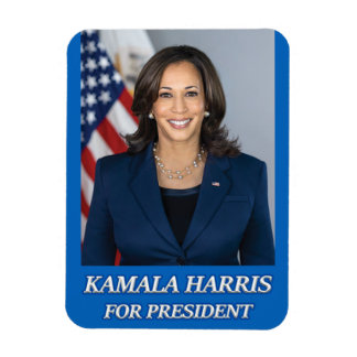 MAGNET FLEXIBLE KAMALA HARRIS POUR LE PRÉSIDENT 2024
