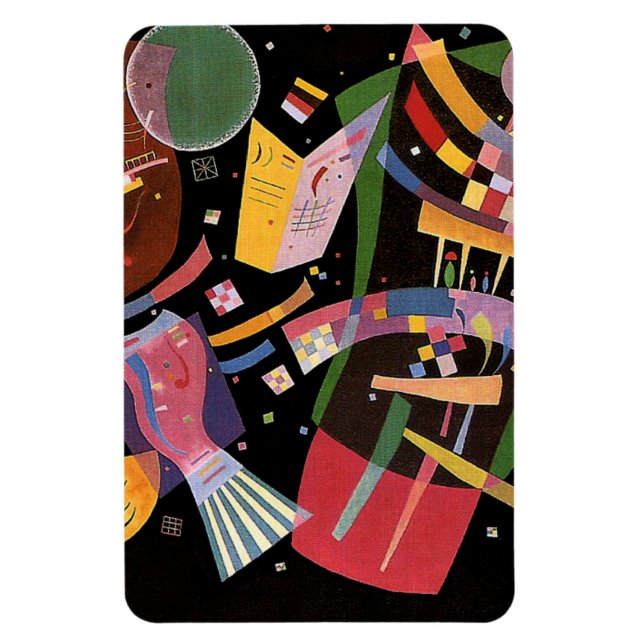 Magnet Flexible Kandinsky artwork, Composition X, (Vertical)
