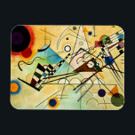 Magnet Flexible Kandinsky - Composition VIII<br><div class="desc">Composition VIII, célèbre tableau abstrait de Wassily Kandinsky</div>
