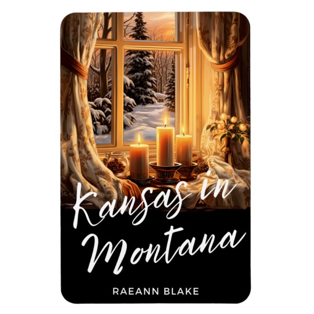 Magnet Flexible Kansas dans le Montana Aimant photo flexible (Vertical)