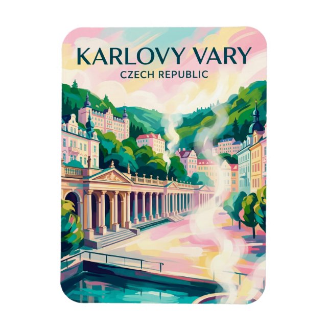 Magnet Flexible Karlovy Vary République tchèque (Vertical)