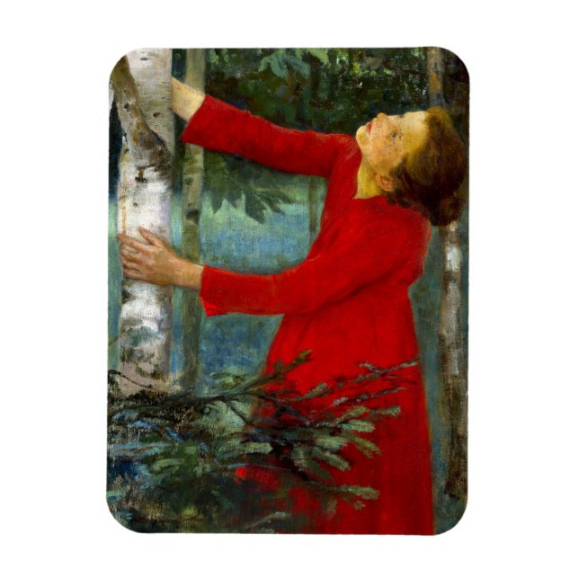 Magnet Flexible Károly Ferenczy - Chant d'oiseau (Vertical)