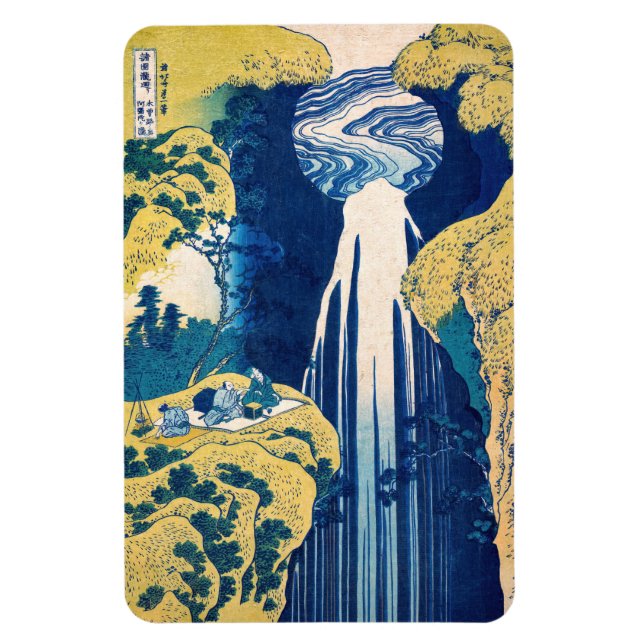 Magnet Flexible Katsushika Hokusai - Chutes Amida (Vertical)