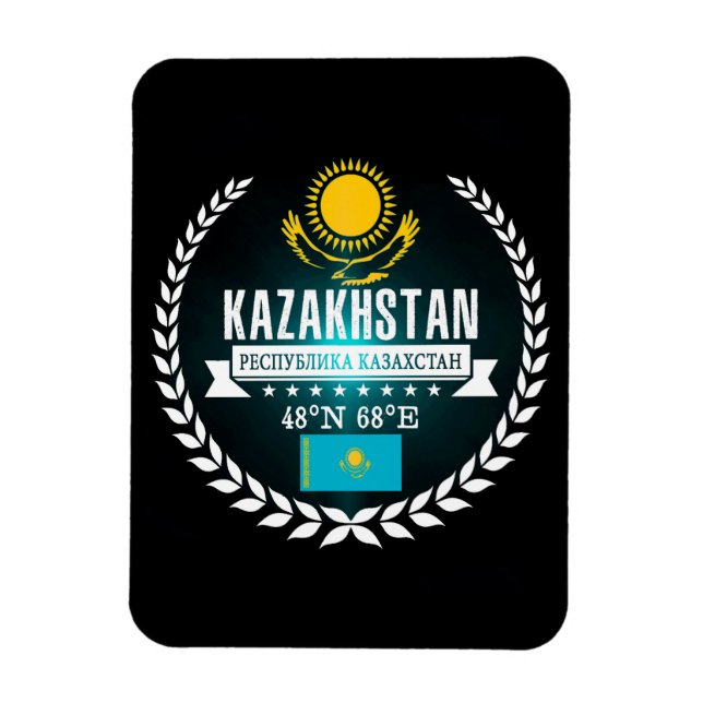 Magnet Flexible Kazakhstan (Vertical)