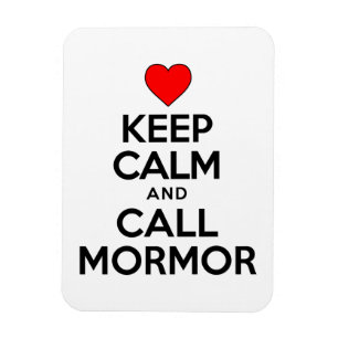 Magnet Flexible Keep Calm And Call Mormor Swedish Grandmother