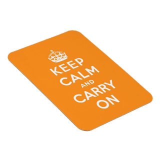 Magnet Flexible keep calm and carry on original