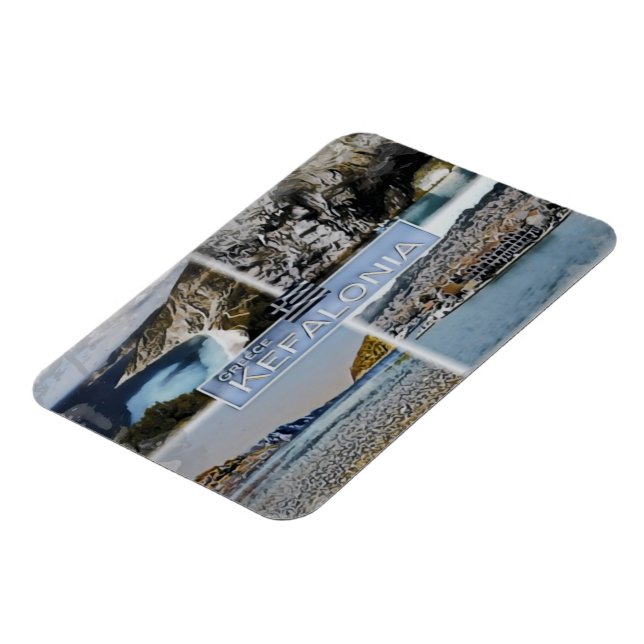 Magnet Flexible Kefalonia - Greece - (Côté Gauche)