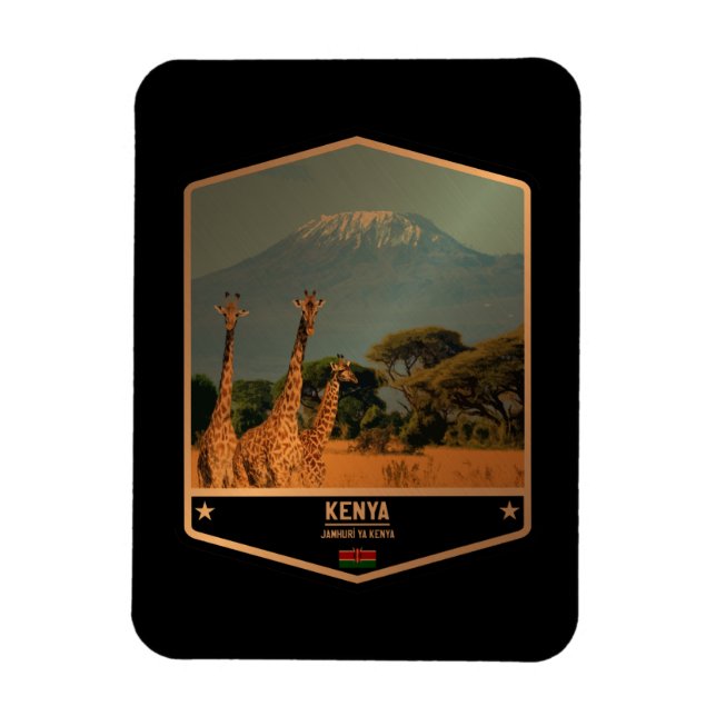 Magnet Flexible Kenya (Vertical)