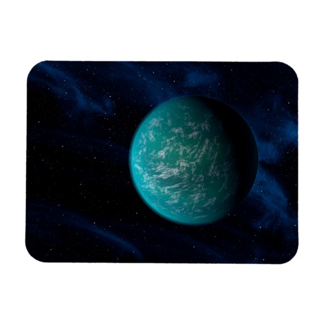 Magnet Flexible Kepler 22b, Une planète extra-solaire. (Horizontal)