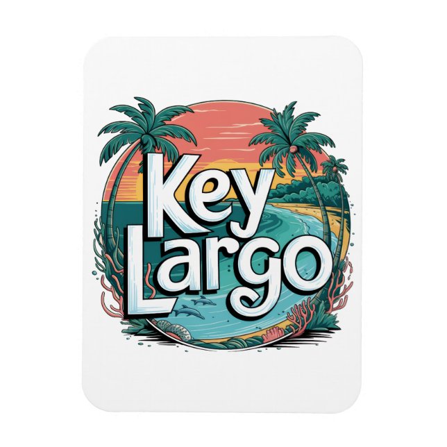 Magnet Flexible Key Largo (Vertical)