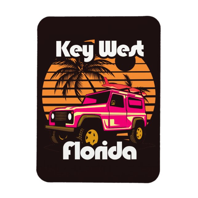 Magnet Flexible Key West Florida (Vertical)