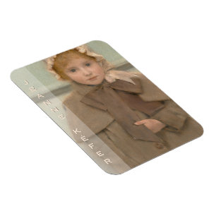 Magnet Flexible Khnopff Jeanne Kefer CC0550 Fridge Art Collection