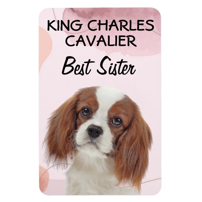 Magnet Flexible King Charles Cavalier (Vertical)