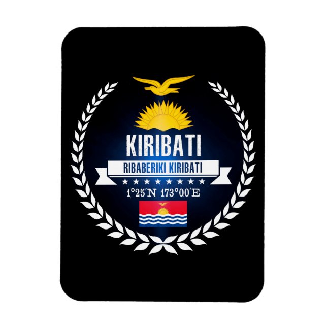 Magnet Flexible Kiribati (Vertical)