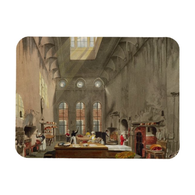 Magnet Flexible Kitchen, St James's Palace, gravé par William J (Horizontal)