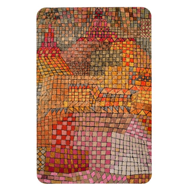 Magnet Flexible Klee - Château de la ville Kr (Vertical)