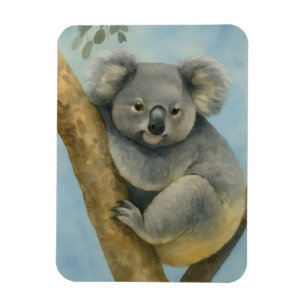 Magnet Flexible Koala Calm - Aquarelle Faune