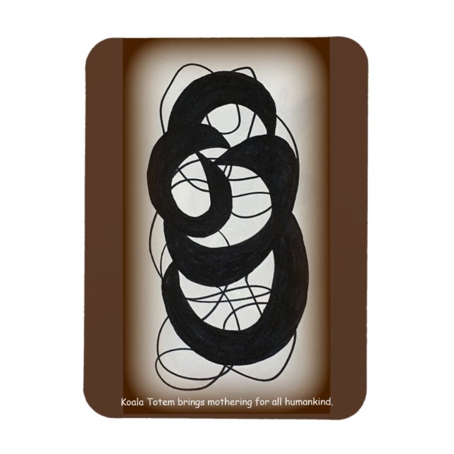 Magnet Flexible Koala Totem (Vertical)