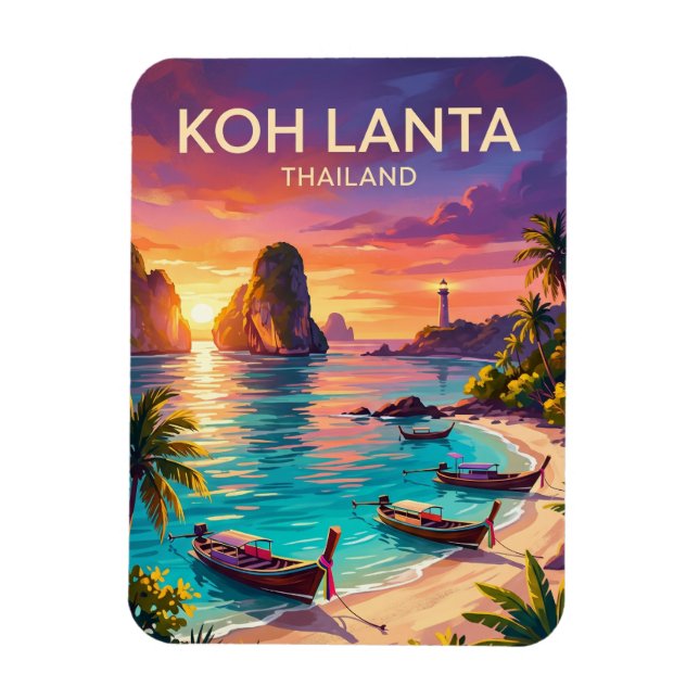Magnet Flexible Koh Lanta Thaïlande (Vertical)