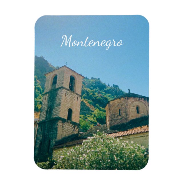 Magnet Flexible Kotor, Monténégro - Souvenir de voyage (Vertical)