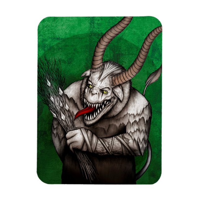 Magnet Flexible Krampus (Vertical)
