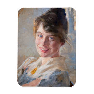 Magnet Flexible Kroyer - Portrait de la femme de l’artiste Marie