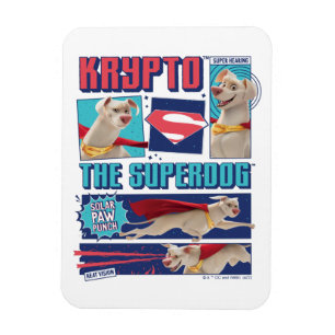 Magnet Flexible Krypto The Super-Dog Comic Panels