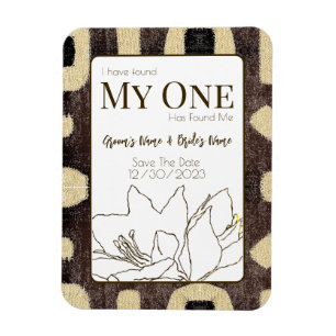 Magnet Flexible Kuba Motif de tissu Tribal Africain Enregistrer la