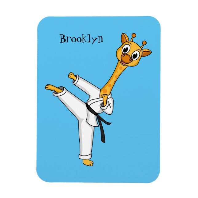 Magnet Flexible Kung Fu giraffe (Vertical)