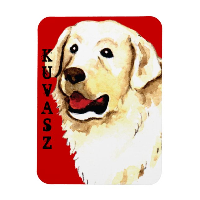 Magnet Flexible Kuvasz Color Block (Vertical)