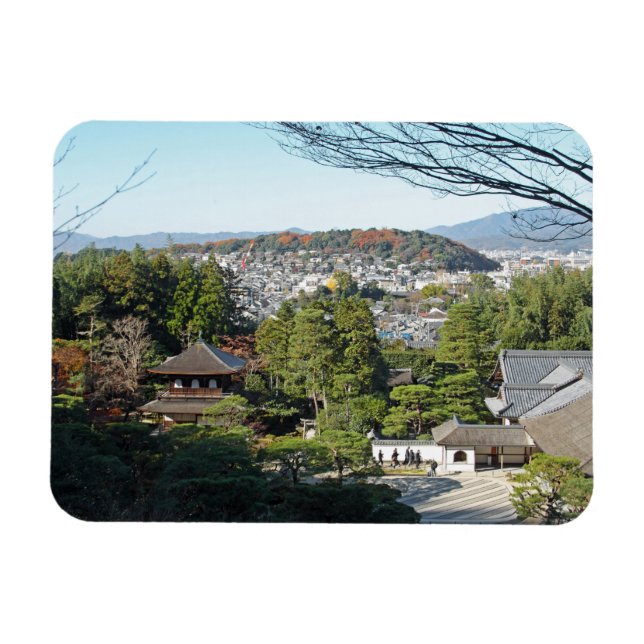 Magnet Flexible Kyoto & Ginkaku-ji temple, Japon (Horizontal)