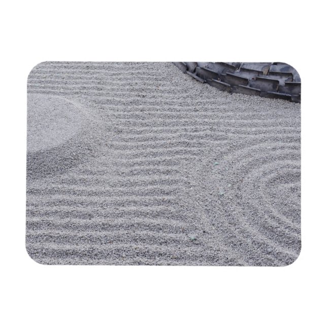 Magnet Flexible Kyoto, Kodai-ji Temple, Raked Sand Patterns (Horizontal)