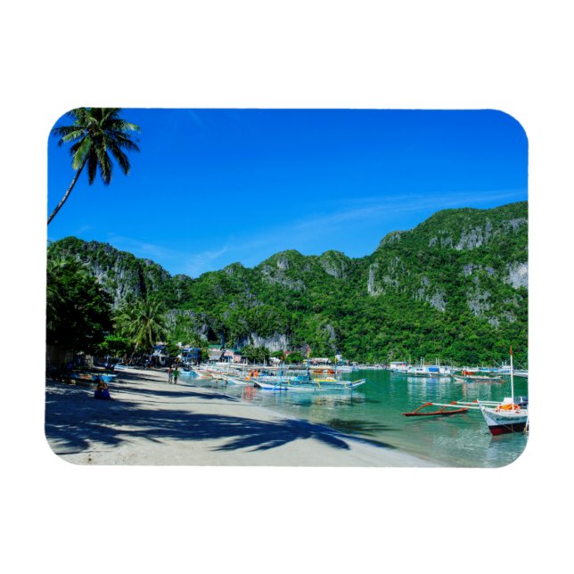 Magnet Flexible La Baie D'El Nido Beach (Horizontal)