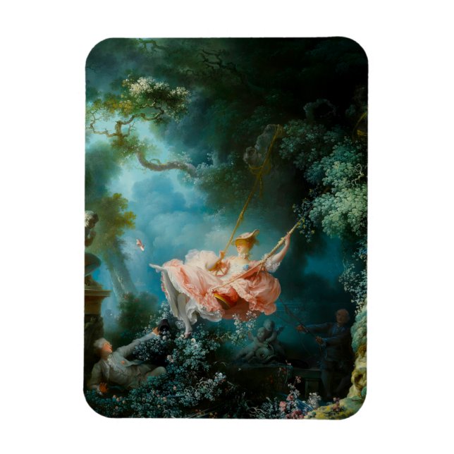 Magnet Flexible La Balançoire Fragonard (Vertical)