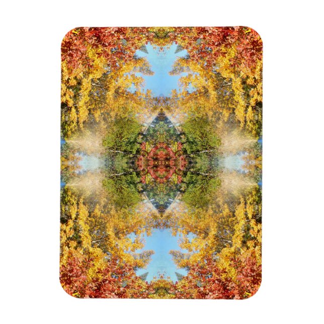 Magnet Flexible La belle forêt d'automne... (Vertical)