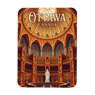 Magnet Flexible La Bibliothèque du Parlement Canada