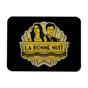 Magnet Flexible La Bonne Nuit - Rencontre À La Speakeasy