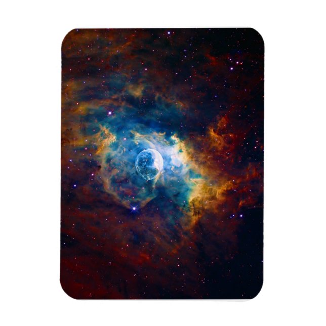 Magnet Flexible La bulle Nebula NGC 7635 Sharpless 162 (Vertical)